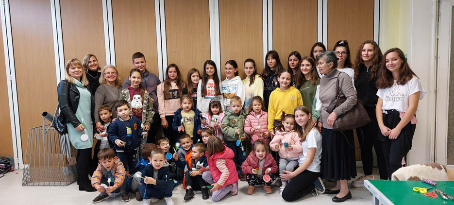 Наши гости из Вртића „Лане“
