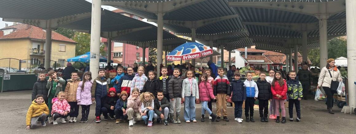 Јесен на пијаци са нашим првацима